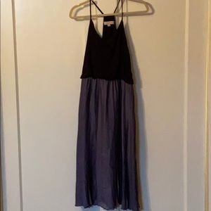 LOFT Pleated Tank Dress